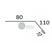 Lietskardė RAL 6020-žalia