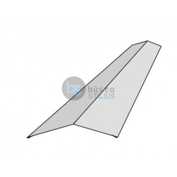 Kraigas trikampis A190 mm, RAL 7011-grafito