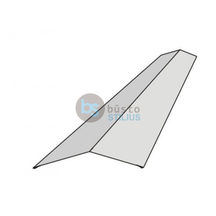 Kraigas trikampis A140 mm, RAL 3009-vyšninė