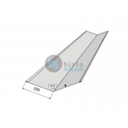 Įlaja A=290 mm RAL 9005-juoda