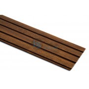 Lanksti lamelė 180x2600 mm TAMSUS ĄŽUOLAS Kaina už pak.