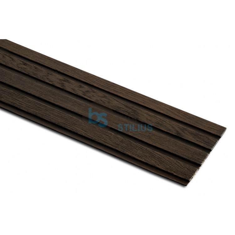 Lanksti lamelė 180x2600 mm WENGE Kaina už pak.