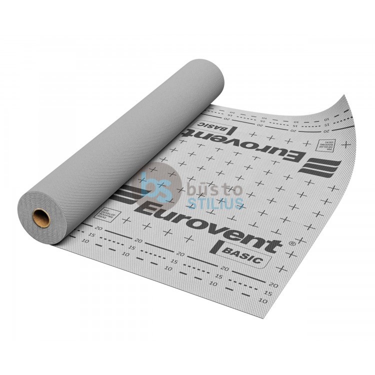 Trisluoksnė difuzinė plėvelė Eurovent BASIC