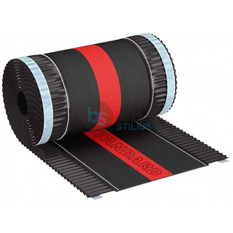 Ventiliacinė juosta ROLL STANDARD tamsiai ruda