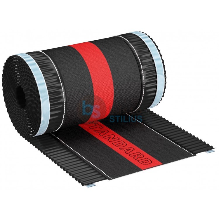 Ventiliacinė juosta ROLL STANDARD tamsiai pilka/antracitas