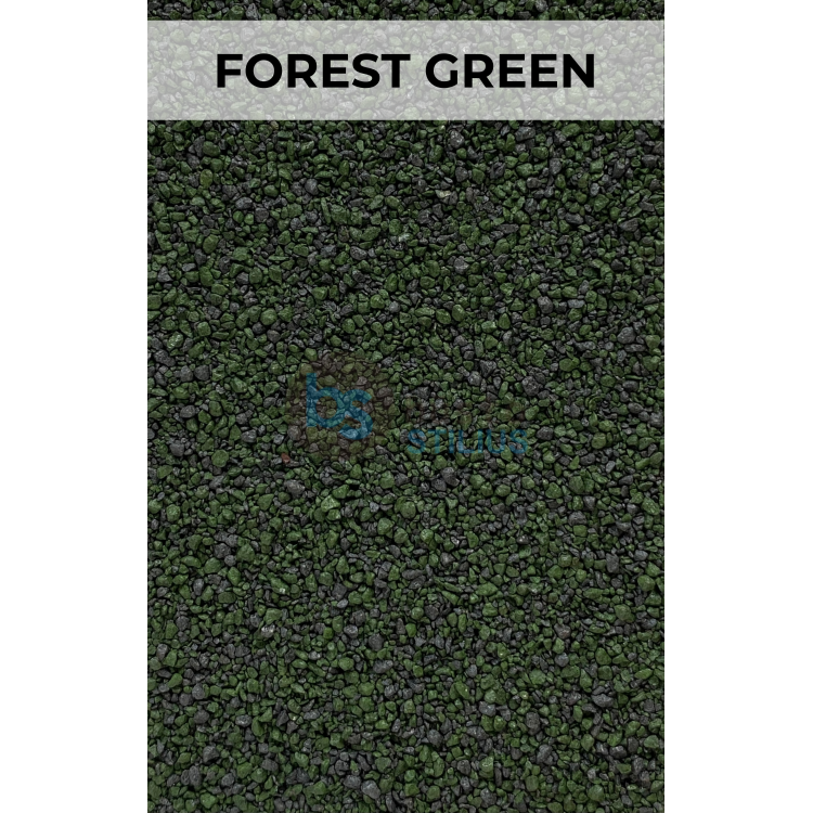 Apvalus kraigas Tilcor, spalva Forest green Kaina už vnt.