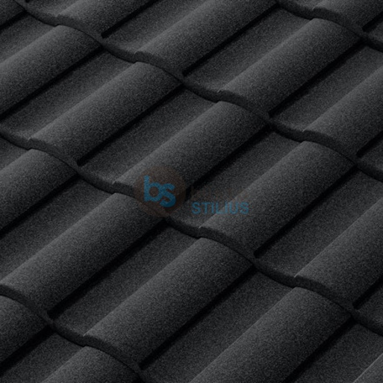 Stogo danga Tilcor Roman, spalva Charcoal grey Kaina už lakštą