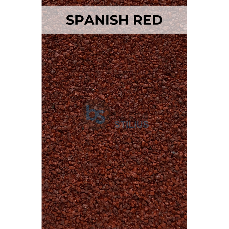 Apvalus kraigas Tilcor, spalva Spanish red Kaina už vnt.