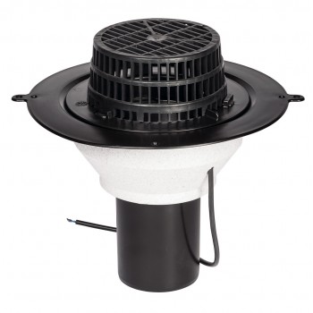Įlaja TOP DRAIN D160 H250 su kaitinimo elementu