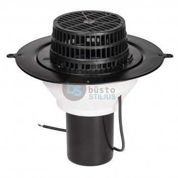 Įlaja TOP DRAIN D110 H250 su kaitinimo elementu