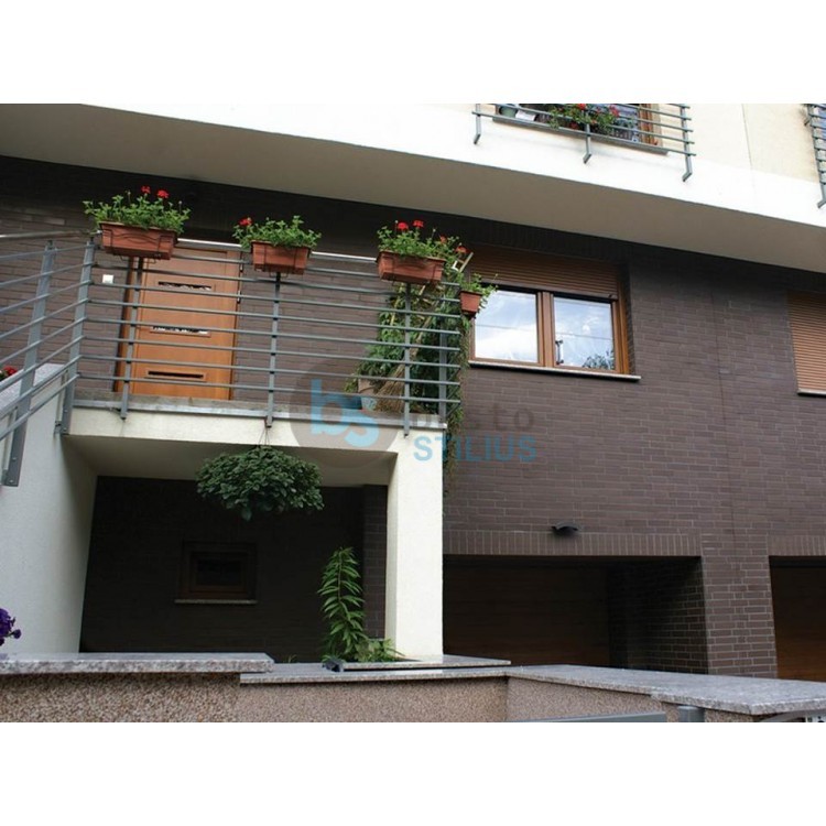 Klinkerio plytelė Natural brown Kaina už pak.