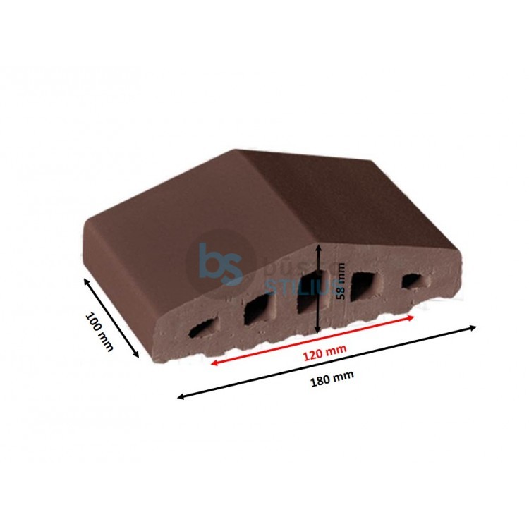 Tvoros elementas 180/120x100x58 Rudas