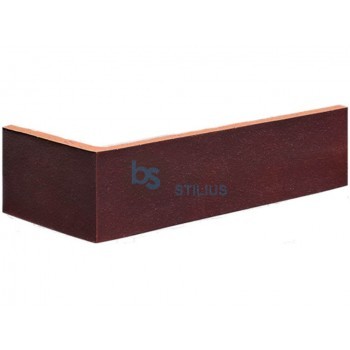 Klinkerio kampinė plytelė The crimson island Kaina už vnt.
