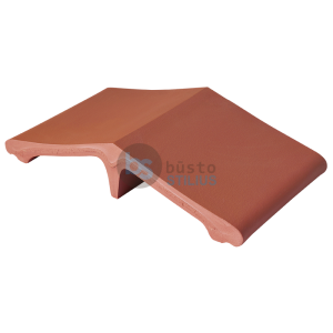 Klinkerinis tvoros stogelio intarpas 445x250x90 Molio