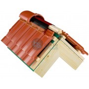 Ventiliacinė juosta ROLL STANDARD molio spalvos