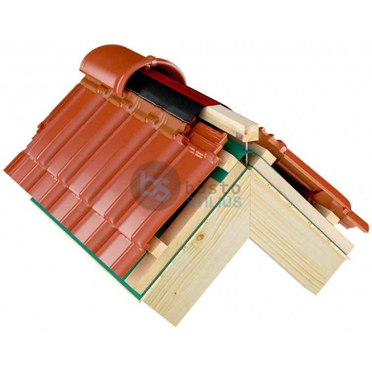 Ventiliacinė juosta ROLL STANDARD molio spalvos