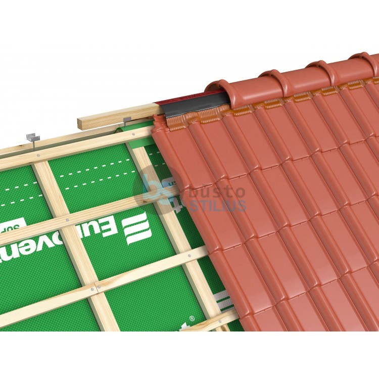 Ventiliacinė juosta ROLL STANDARD molio spalvos