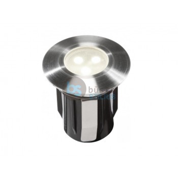Įleidžiamas LED šviestuvas Alpha 0,5W balta