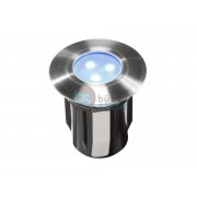 Įleidžiamas LED šviestuvas Alpha 0,5W mėlyna