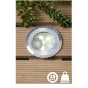Įleidžiamas LED šviestuvas Sirius 1W balta