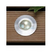 Įleidžiamas LED šviestuvas Alpha 0,5W balta