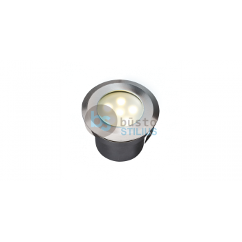 Įleidžiamas LED šviestuvas Sirius 1W balta
