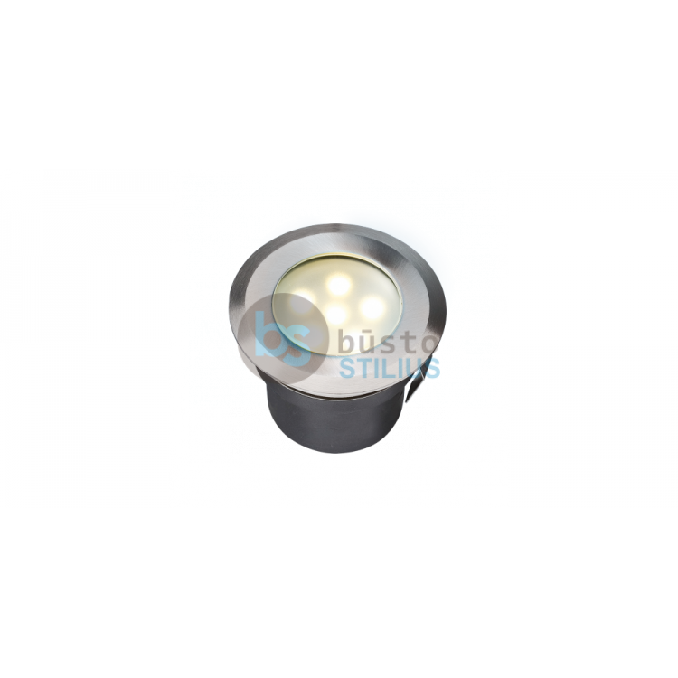 Įleidžiamas LED šviestuvas Sirius 1W balta
